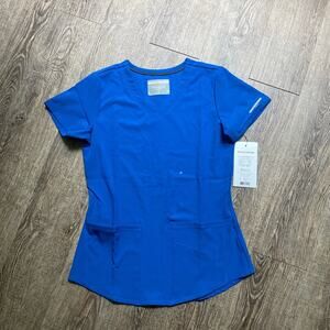 The Skechers SK101 Vitality V-Neck Scrub Top